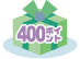 400ポイント